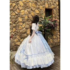 UU-French Romantic Style Lolita Op Elegant Girl Cosplay  New Chic Fairy Princess Dress Gorgeous Sweet JSK wedding Party Dress